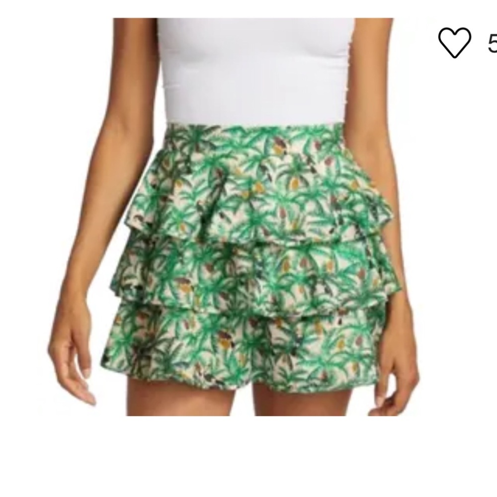 Farm rio mini Tiered Ruffle Skirt